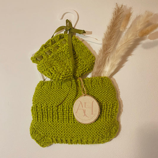 Conjunto Green Pistachio HANDMADE